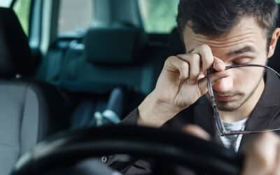 Being a drowsy driver increases the risk of a car crash